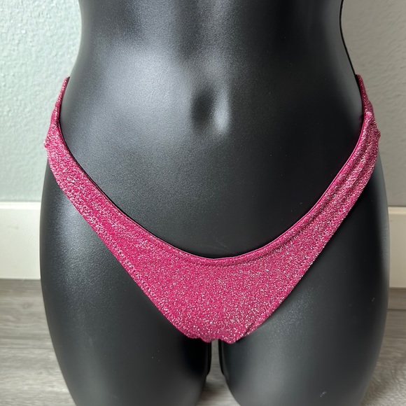 Grape sparkle Cheeky coverage Bathing suits bottoms - Picture 2 of 11